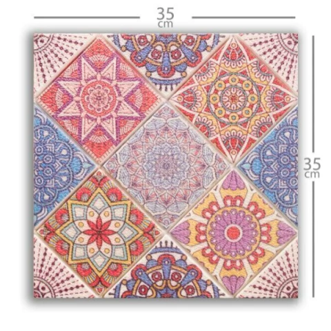 Azulejo Chico Multicolor 35x35 - comprar online