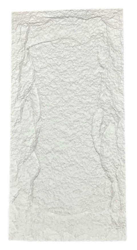 Placa Simil Piedra PU 120x60cm Blanco - comprar online