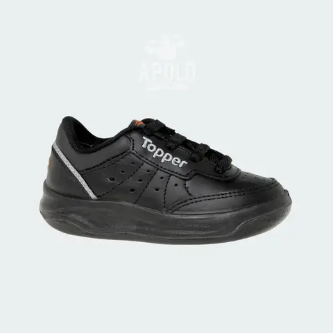 Zapatillas Topper X Forcer (cf) Niños Tenis Negro y Gris