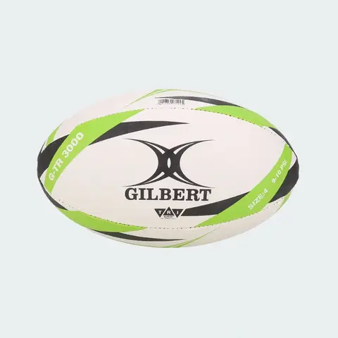 Pelota Gilbert Rugby N4 G Tr3000 Blc y Negro