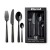 Set x16 Cubiertos de Acero Inoxidable Carol Linea Premium