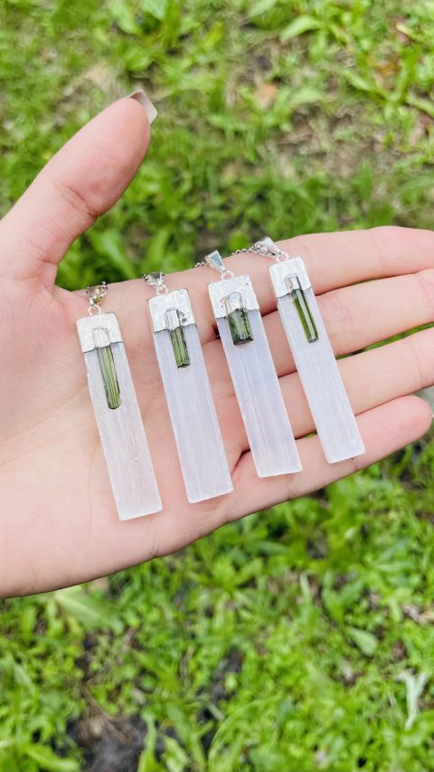 CRISTALES CONBINADOS DE SELENITA - tienda online
