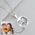 Colar Pingente Redondo Personalizado Com Foto Banhado Em Ouro 18K na internet