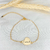 Imagem do Pulseira Personalizada Coração Com Nome Ou Inicial
