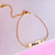 Pulseira Personalizada Placa Com Nome E Coração Vazado na internet