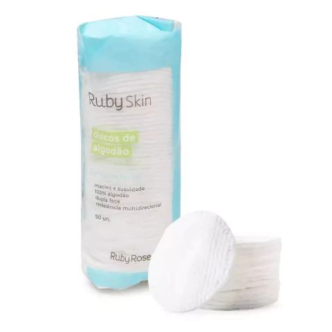 Discos de Algodão Ruby Skin Ruby Rose