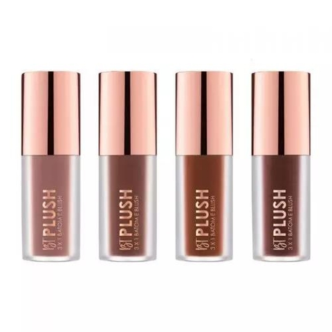 BT Plush - Batom, Blush e Sombra Bruna Tavares