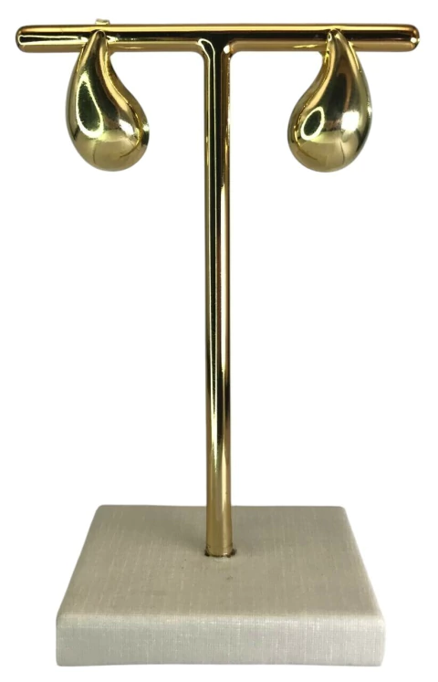 BRINCO GOTA DAGUA LISA (21MM) TAM. UNICO