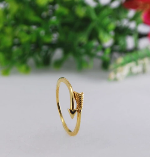 ANEL FLECHA LISA + RISCADINHA TAM. 23