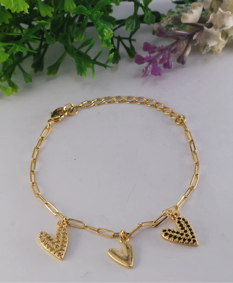 PULSEIRA FLH. CORACAO ESTICADINHO CARTIE