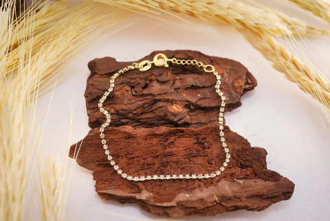 PULSEIRA FLH.RIVIERA CRISTAL C/ EXTENSOR MW