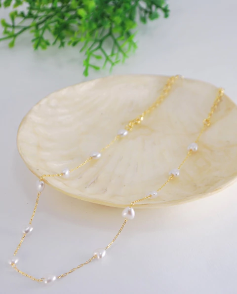 CHOKER FLH. CARTIE PEROLA CORACOES GF