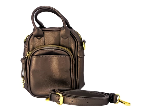 BOLSA TRANSVERSAL BAG CROMADA