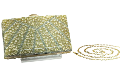 BOLSA FESTA QD. PEROLAS