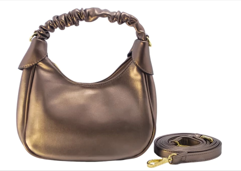 BOLSA MINI ALCA FRANZIDA METALICA