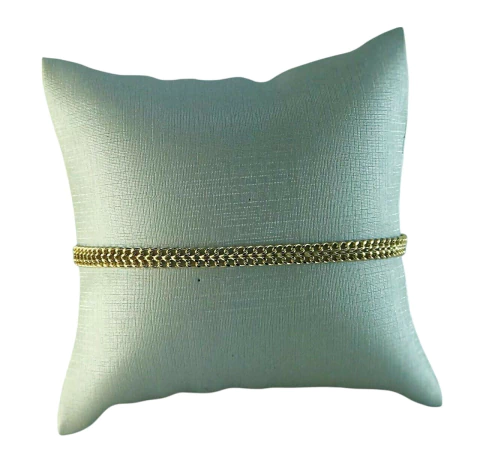 PULSEIRA FIO LAMINADO TRABALHADO