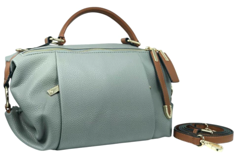 BOLSA P 2 FIVELAS LATERAIS CINZA