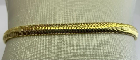 PULSEIRA MALHA COBRA (6MM) TAM. UNICO