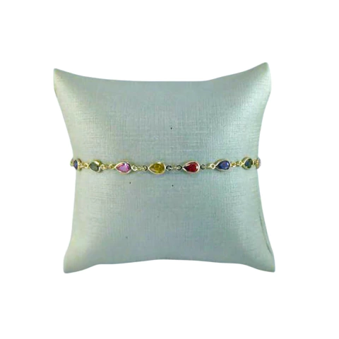 PULSEIRA FLH. ZIRCONIA GOTA 6 COLOR