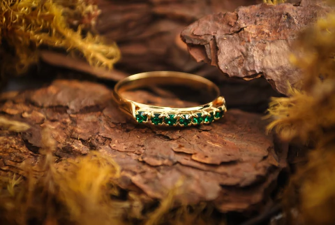 ANEL FLH. REGULAVEL FILETE DE STRASS ESMERALDA TAM. 16 MW