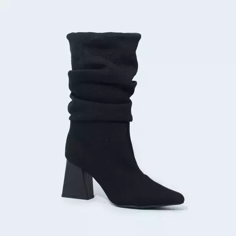 Marieta - Bota Tricot Black - comprar online