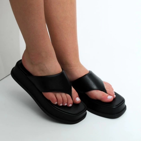 Flat Dedo Vicky Black - comprar online