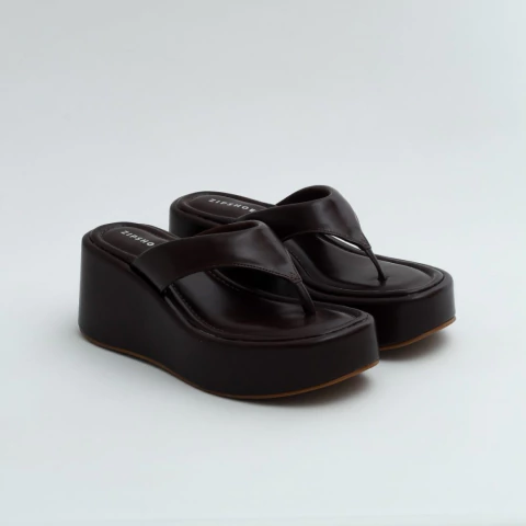 Chinelo Elaine Marrom