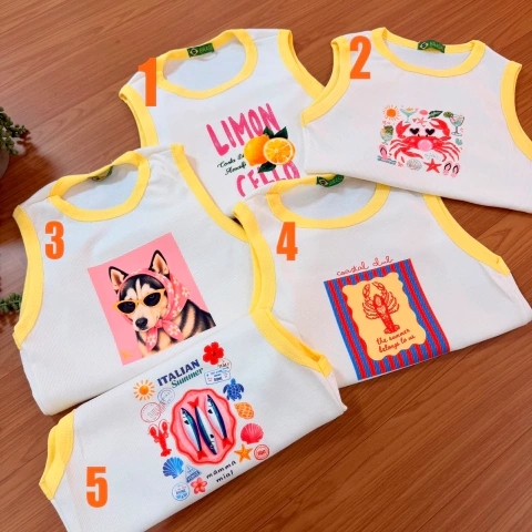 Regatas Premium Estampas