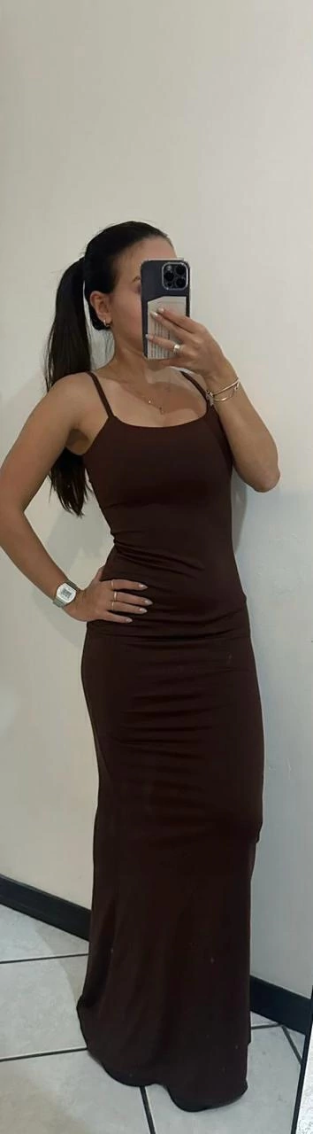 Vestido Aurora Longo