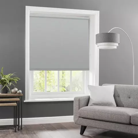 Cortina Roller Blackout 150x220 Gris Claro - comprar online