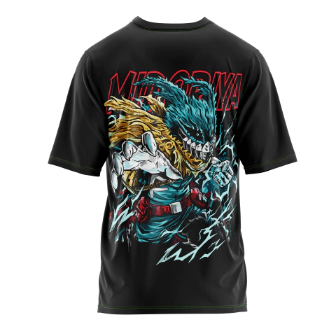Remera Boku no Hero , Deku Midoriya , Mod 1, Oversize , Algodón - comprar online