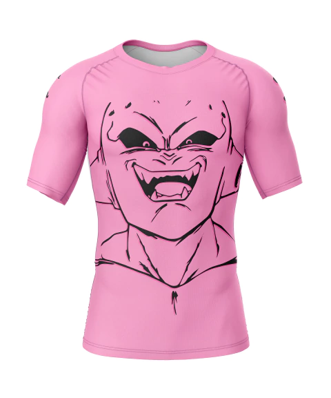 Remera Compresión Kid Buu, Rosada, Dragon Ball Z - comprar online