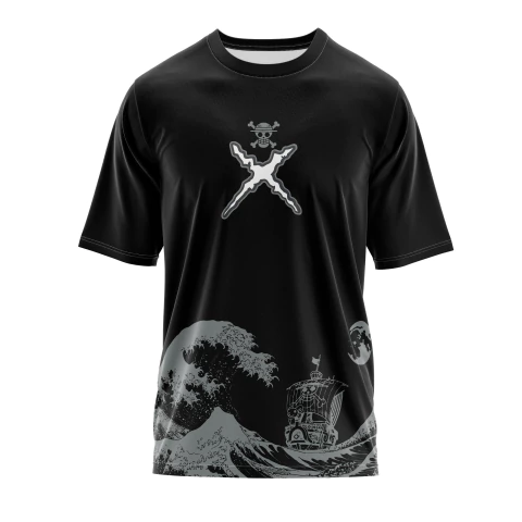 Remera One Piece Mod 4 , Oversize , Algodón - comprar online