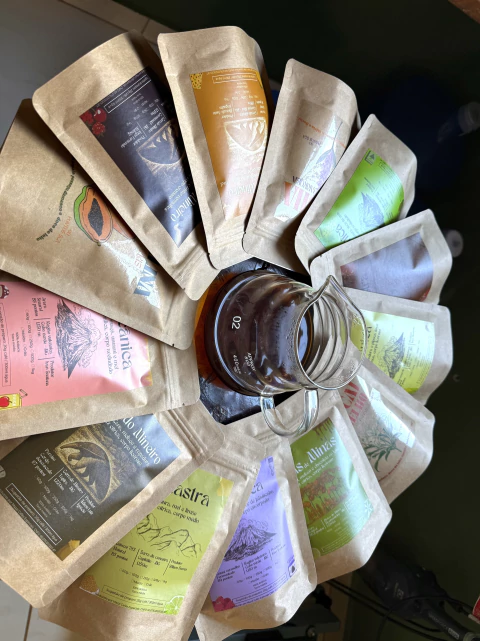 kit cafés degustação turbinado
