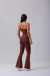 Legging Flare Marrom - comprar online