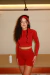 Cropped Fitness Manga Longa Cereja