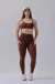 Conjunto Legging Essence Marrom na internet