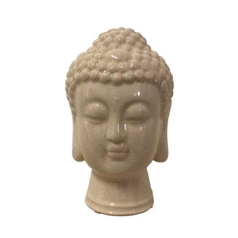 Busto de Buda em Cerâmica - 8044
