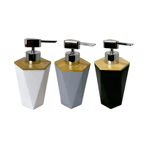 Dispenser para Sabonete Líquido com Design Geométrico - 8227