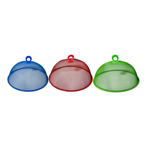 Tampa de metal telada 13,5x28cm disponível em vermelho, azul e verde - 89 II
