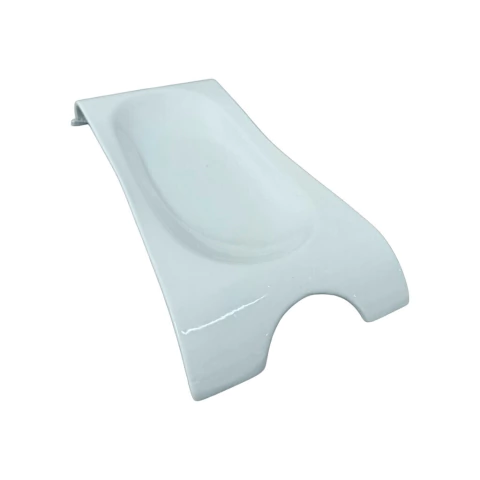 Travessa de cerâmica 36 × 14 cm com design moderno e bordas curvas - CG6599