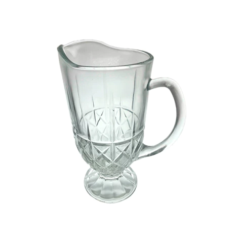 Jarra de Vidro com Relevo Decorativo - DM914