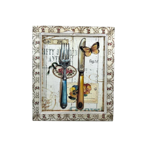 Quadro Decorativo em Madeira - FRT1396