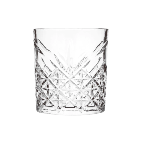 Copo de Vidro de Whisky Decorativo Vidro Transparente 340Ml - KB033-2