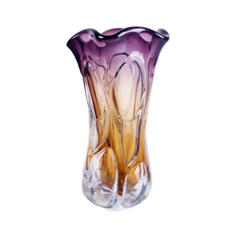 Vaso Murano Degradê Bicolor - KL23-A615