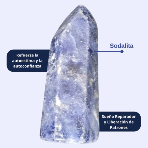 Punta Sodalita Pulidas con Base - comprar online