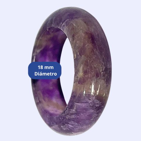 Anillo Alianza de Amatista