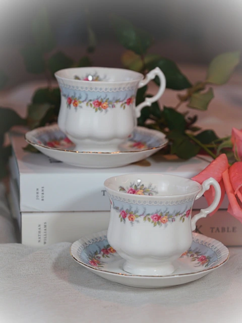 Xícaras para chá com pires Bridesmaid | Paragon England