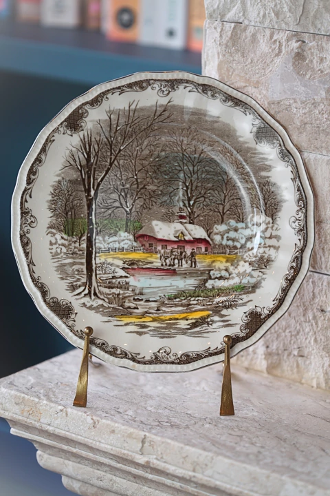 Prato decorativo Real Old Willow A8025 | Booths