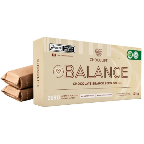 Chocolate Balance Branco Zero Poliol 1UNx2,02Kg